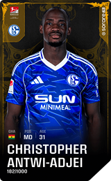 Christopher Antwi-Adjei - limited