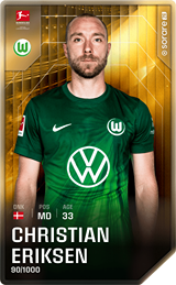 Christian Eriksen - limited