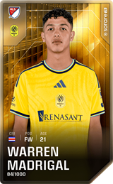 Warren Madrigal - limited