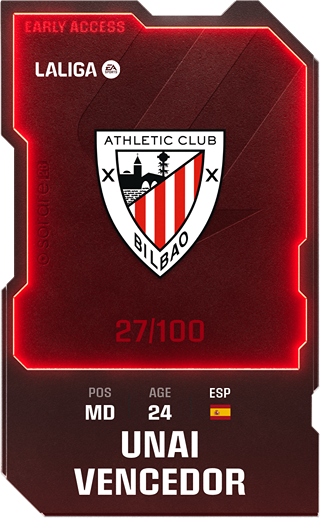 Unai Vencedor - rare