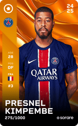 Presnel Kimpembe - limited