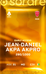 Jean-Daniel Akpa Akpro - limited
