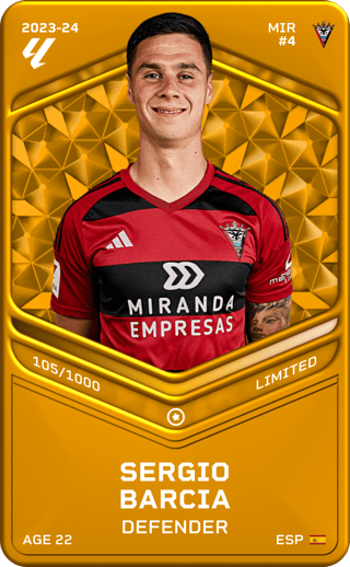 Sergio Barcia - limited