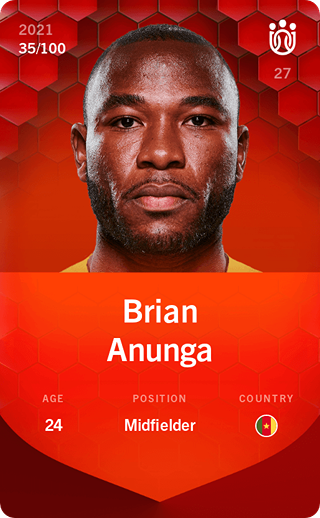 Tah Brian Anunga - rare