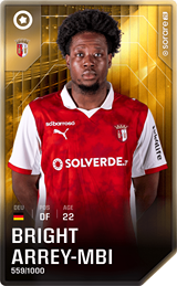 Bright Arrey-Mbi - limited