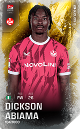 Dickson Abiama - limited