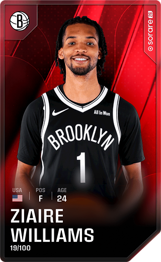 Ziaire Williams - rare