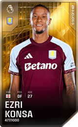 Ezri Konsa - limited