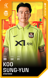 GU SUNG YUN - limited