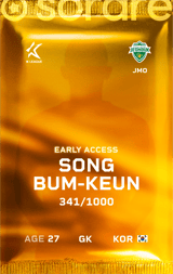 SONG BUMKEUN - limited