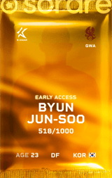 Byeon Jun-Soo - limited