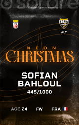 Sofian Bahloul - limited
