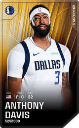 Anthony Davis - limited