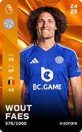 Wout Faes - limited