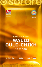 Walid Ould-Chikh - limited