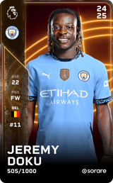 Jeremy Doku - limited