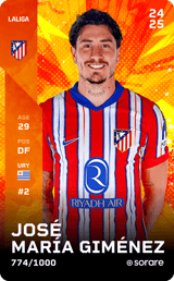 José María Giménez - limited