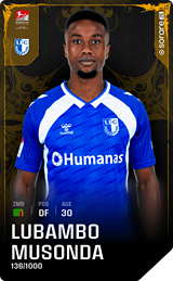 Lubambo Musonda - limited