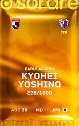 Kyohei Yoshino - limited