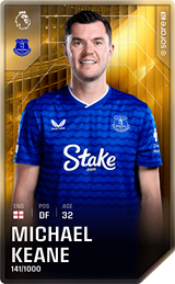 Michael Keane - limited