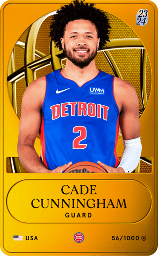 Cade Cunningham - limited