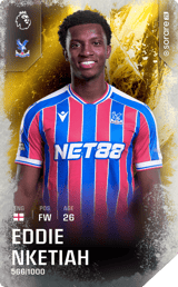 Eddie Nketiah - limited