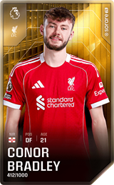 Conor Bradley - limited