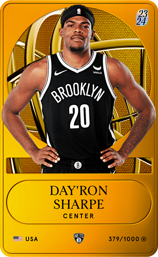 Day'Ron Sharpe - limited