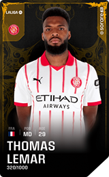 Thomas Lemar - limited