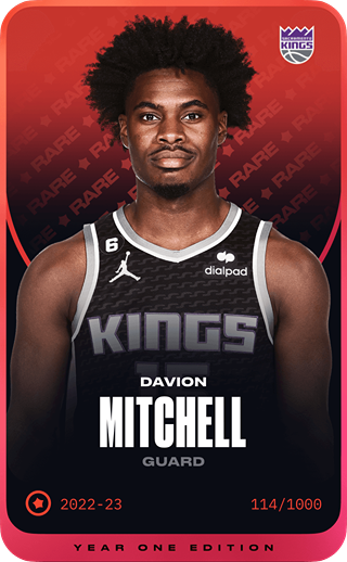 Davion Mitchell - rare