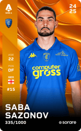 Saba Sazonov - limited