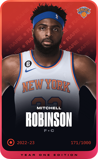 Mitchell Robinson - rare