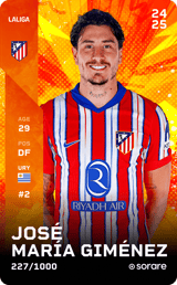 José María Giménez - limited