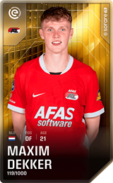 Maxim Dekker - limited