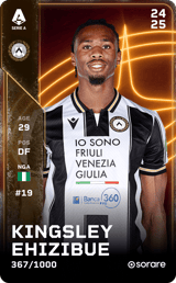 Kingsley Ehizibue - limited