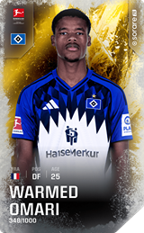 Warmed Omari - limited