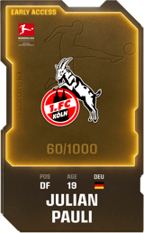 Julian Pauli - limited