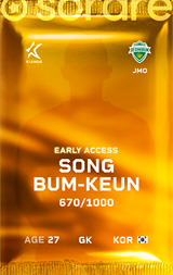 SONG BUMKEUN - limited