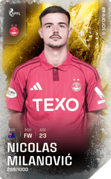 Nicolas Milanović - limited