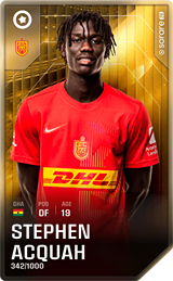 Stephen Acquah - limited