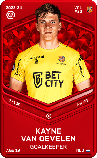 Kayne van Oevelen - rare