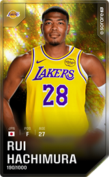 Rui Hachimura - limited
