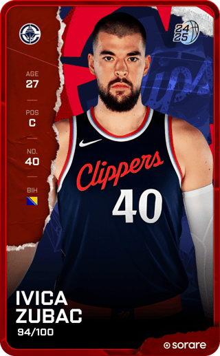 Ivica Zubac - rare
