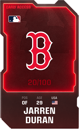 Jarren Duran - rare