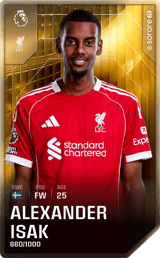 Alexander Isak - limited