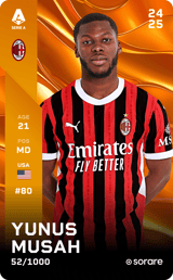 Yunus Musah - limited
