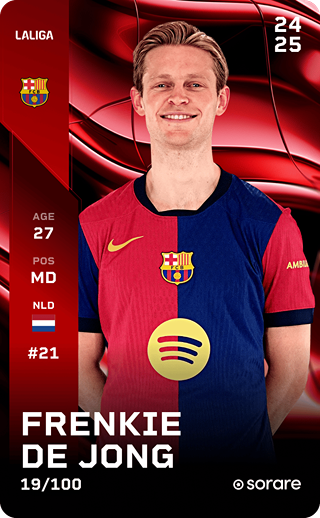 Frenkie de Jong - rare