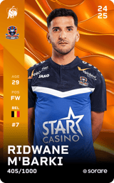 Ridwane M'Barki - limited