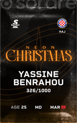 Yassine Benrahou - limited