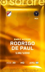 Rodrigo De Paul - limited
